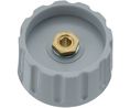 Classic Collet Knob 36mm Grey Plastic Without Indication Line Switches