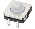 Kurzhubtaster 50 mA 3 ... 24 VDC Tastend 1 Schliesser 1.96N Durchsteckmontage B3W