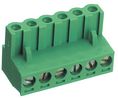 Female header, Straight, 5mm Pitch, 8 Poles