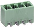 Pin header 90°, Suora, 3.5mm Rasteri, 2 Navat, 25 kappaleen pakkaus