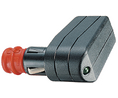 Automotive cable plug 90° with LED 7.5 A