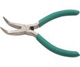 Flat-Nose Pliers with Angled Jaws, 130mm