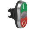 Podwójny przycisk Funkcja chwilowa Przycisk Zielony / Czerwony IP66 / IP69K Twin Pushbutton Switches