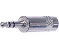 Jack Plug, Plug, Stereo, Straight, 3.5 mm