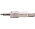 Kontaktplugg, Plugg, Stereo, Rett, 2.5 mm