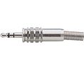 Kontaktplugg, Plugg, Stereo, Rett, 3.5 mm