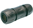 Coupling plug, Plug, 3 Contacts, 7A, 50V, IP68 / IP69K