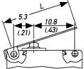 Flachhebel Hebel V4NC Switches