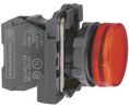 Röd indikatorlampa, komplett, plast, Ø22mm, 230 ... 240V, IP69(K) 240V Röd