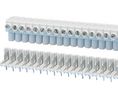 Pluggable Terminal Block, Right Angle, 16A, 250V, Pitch - 5mm, Poles - 36