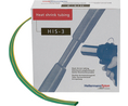 Heat-Shrink Tubing 3:1, 1 ... 3mm, Green / Yellow, Polyolefin, 10m
