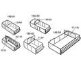 Drawer, 67x153x41mm, Clear