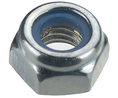 Lock Nuts, Stainless A2, M6, 6mm, Stainless Steel