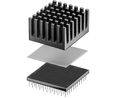 Thermal Gap Pad, Square, 21x21x0.13mm