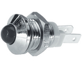 LED Indicator, Blade Terminal, 2.8 x 0.5 mm, Fixed, Green, DC, 28V