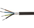 Câble secteur 2x 0.75mm² Cuivre étamé Non blindé 600V 100m Noir