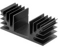 Heat Sink Black Anodised 2.7K/W 100x88x35mm