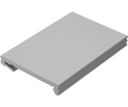 Clip Fastening, 100mm, Anodised Aluminium