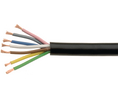 Multicore Cable, YY Unshielded, PVC, 4x 0.25mm², 50m, Black