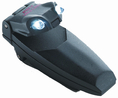 Torch, LED, 2x CR2032, 9lm, 12m, IPX4, Black