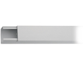 Cable Tray, 110 x 60mm, 2m, Polyvinyl Chloride (PVC), Light Grey