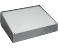 Console case, ABS, 311x170x89mm, Dark Grey
