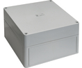 Elektroniklåda PK 110x180x111mm Ljusgrå Polykarbonat IP66