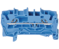 Reihenklemme, Käfigzugfederklemme, 2 Pole, 800V, 57A, 6mm², Blau, Packung à 10 Stück
