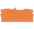 Zubehör für Reihenklemme, Orange, 48.5 x 33mm, Packung à 10 Stück
