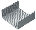 Housing Half 160mm Aluminium Clear Anodised