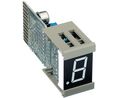 7-Segment LED Display 815 Red 16mm Panel Mount