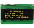 Dot matrix OLED display,Yellow/Green,70 x 25.2 mm