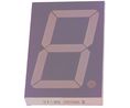 7-Segment LED Display SA23 Red 57mm 655nm 45mcd 9.2V THT Common Anode