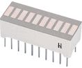 LED bar display Green Segmentu skaits 10