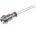 LED Indicator 2.8V DC Fixed Green Soldering Pins