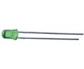 LED 525nm Green 3mm T-1 Pack of 50 pieces
