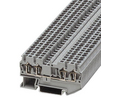 Durchgangsklemme, Federzugklemme, 4 Pole, 800V, 24A, 2.5mm², Grau