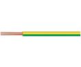 Kytkentälanka PVC 10mm² Paljas kupari Vihreä / keltainen H07V-K 100m