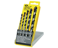Range of Twist Drills, Tungsten Carbide, 5pcs