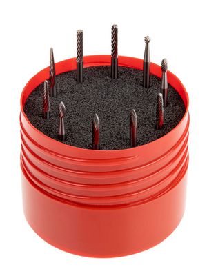 Dormer Burr Set, Carbide Blade
