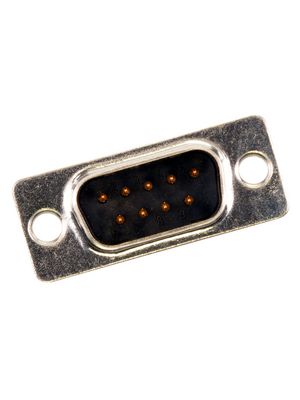 D-Sub-Steckverbinder 9, Stecker, DE-9, Lötanschluss
