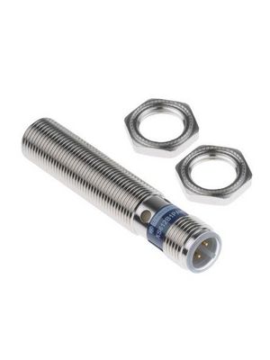 Sensors Inductive Barrel-Style Proximity Sensor, M12 x 1, 4 mm Detection, PNP Output, 12 ... 48 V Sensors Inductive Barrel-Style Proximity Sensor, M12 x 1, 4 mm Detection, PNP Output, 12 ... 48 V