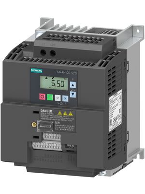 Frequenzumrichter 4DI 2DO 2AI 1AO, SINAMICS V20 Series, MODBUS RTU, 11A, 2.2kW, 200 ... 240V