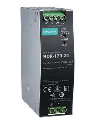 DIN Rail Power Supply, 24V, 120W
