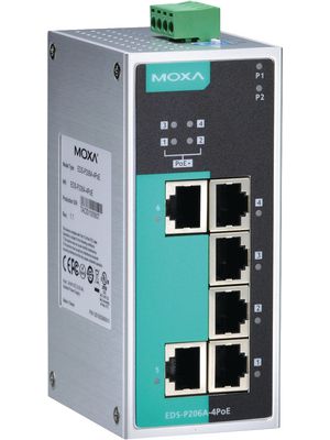 Eds P A Poe T Moxa Poe Switch Unmanaged Mbps W Rj