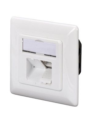 Legrand Valena RJ45 Datenanschlussdose – Cat 6, Doppelt, Weiß, Klammerfrei