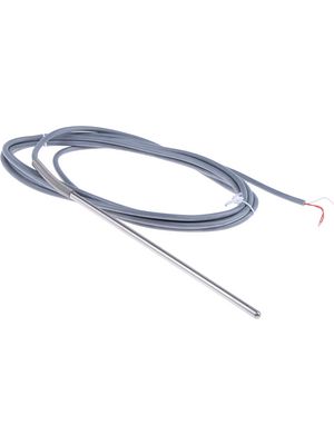 Correge PT100 RTD Sensor, 6mm Dia, 200mm Long, 3 Wire, Probe, Classe A +200°C Max