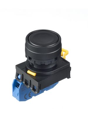 YW1B-M1E10B | IDEC Pushbutton Switch Momentary Function 1NO Panel Mount ...