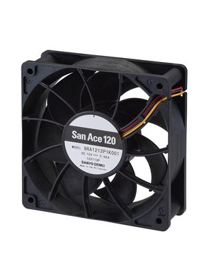 Axiallüfter DC 120x38x120mm 27.6V 2.8m³/min