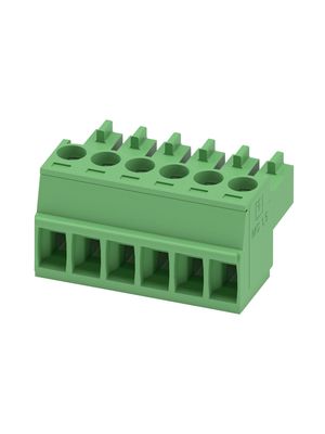 Bornier pour circuit imprimé, Droit, 8A, 160V, Pas - 3.5mm, Pôles - 6